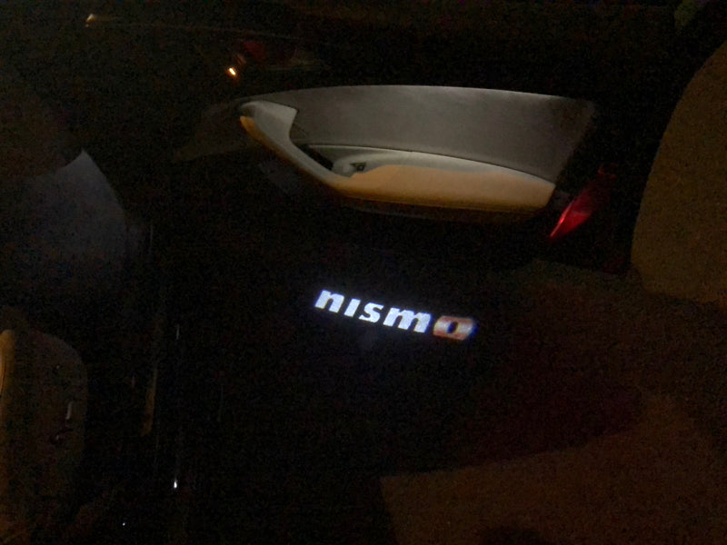 NISMO PROJECTOT LIGHTS Nr.11 (Menge 1 = 2 Logofolien /2 Türleuchten）