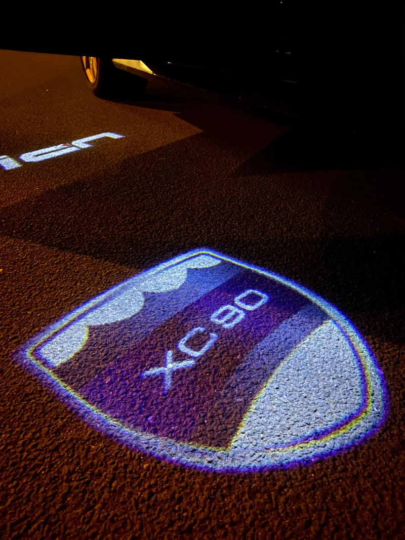 Volvo XC 90 LOGO PROJECROTR LIGHTS Nr.80 (quantity  1 =  2 Logo Film /  2 door lights)