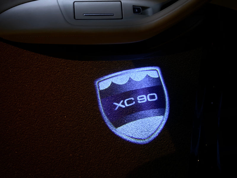 Volvo XC 90 LOGO PROJECROTR LIGHTS Nr.80 (Menge 1 = 2 Logofolie / 2 Türleuchten) 