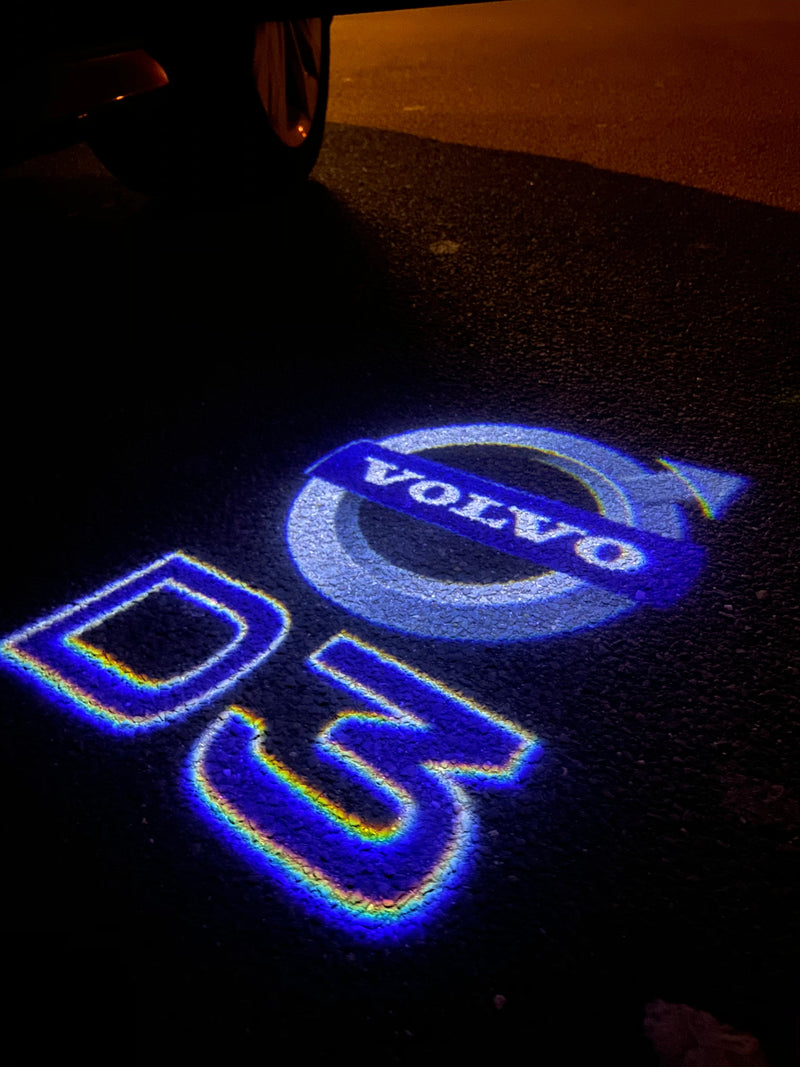 Volvo  D3  LOGO PROJECROTR LIGHTS Nr.26 (quantity  1 =  2 Logo Film /  2 door lights)