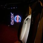 Volvo XC70 LOGO PROJECROTR LIGHTS Nr.17 (quantità 1 = 2 pellicole logo / 2 luci porta) 