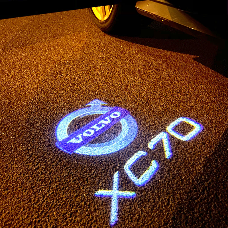 Volvo XC70 LOGO PROJECROTR LIGHTS Nr.18 (quantity  1 =  2 Logo Film /  2 door lights)