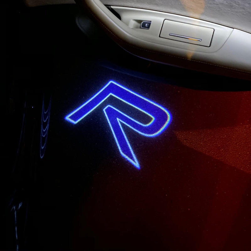 Volvo R LOGO PROJECROTR LIGHTS Nr.134 (Menge 1 = 2 Logofolie / 2 Türleuchten) 