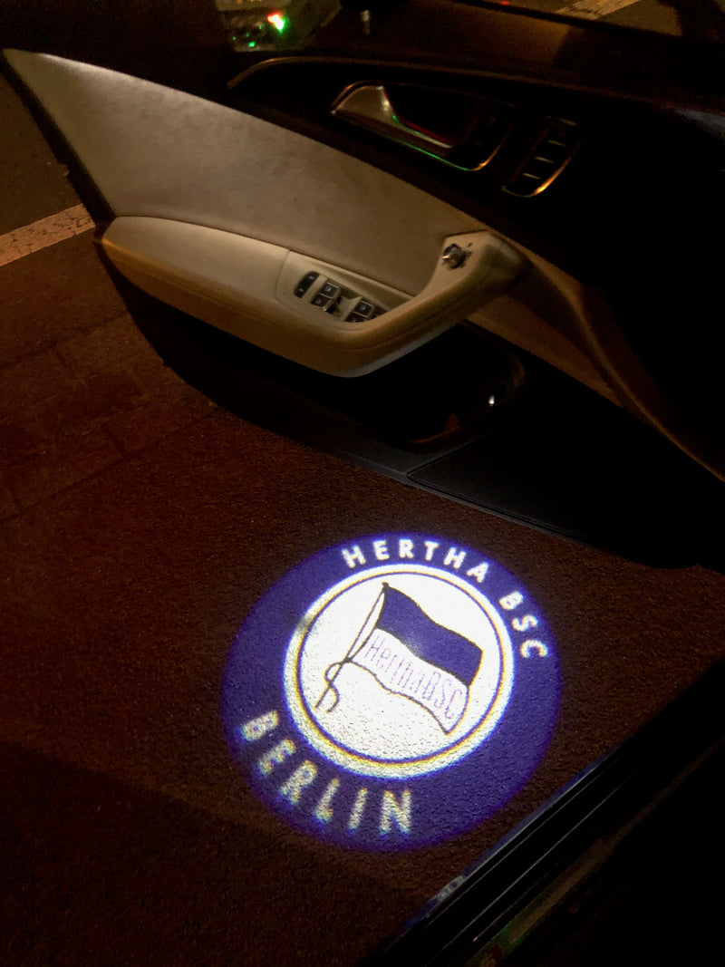 Football CLUB   Berlin hertha bsc Logo door lights  Nr.231( quantity 1 = 2 Logo Films /2 door lights）