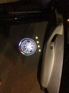 Football CLUB deutscher fussball-bund Logo door lights Nr.232  (quantity 1 = 2 Logo Films /2 door lights）