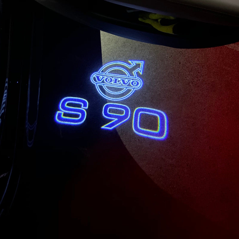 Volvo S 90 LOGO PROJECROTR LIGHTS Nr.98 (Menge 1 = 2 Logofolie / 2 Türleuchten) 