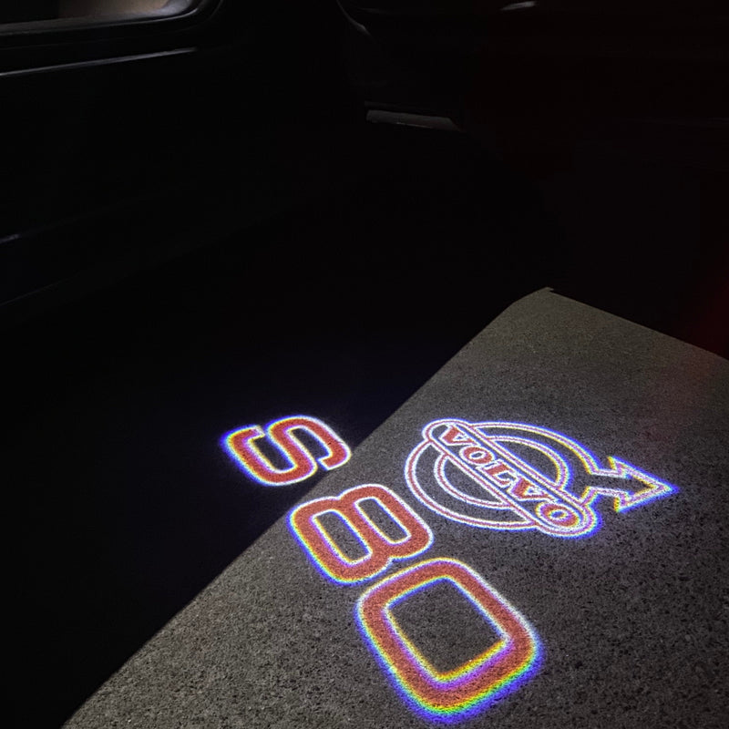 Volvo S 80 LOGO PROJECROTR LIGHTS Nr.88 (quantity  1 =  2 Logo Film /  2 door lights)