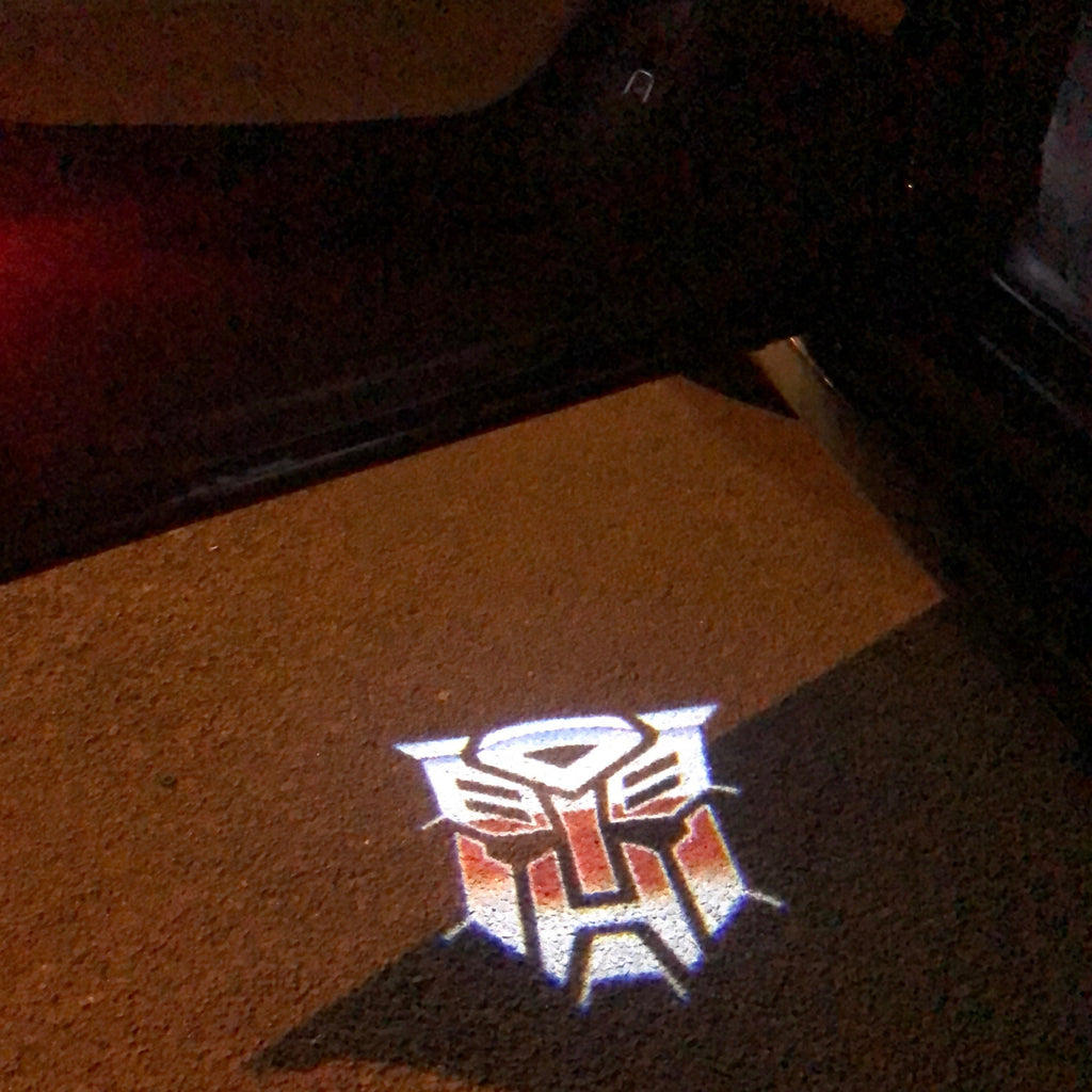 Transformers Logo door lights Nr. 251  (quantity 1 = 2 Logo Films /2 door lights）Movie Series Logo