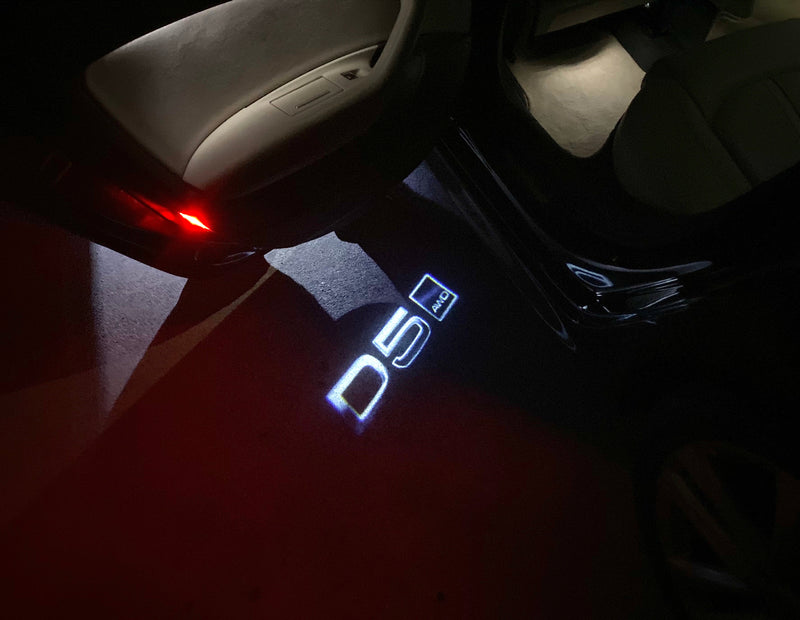 Volvo D 5 LOGO PROJECROTR LIGHTS Nr.127 (quantity  1 =  2 Logo Film /  2 door lights)