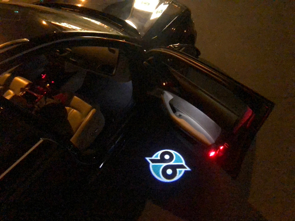 Football CLUB HANNOVER 96 Logo door lights Nr.238  (quantity 1 = 2 Logo Films /2 door lights）