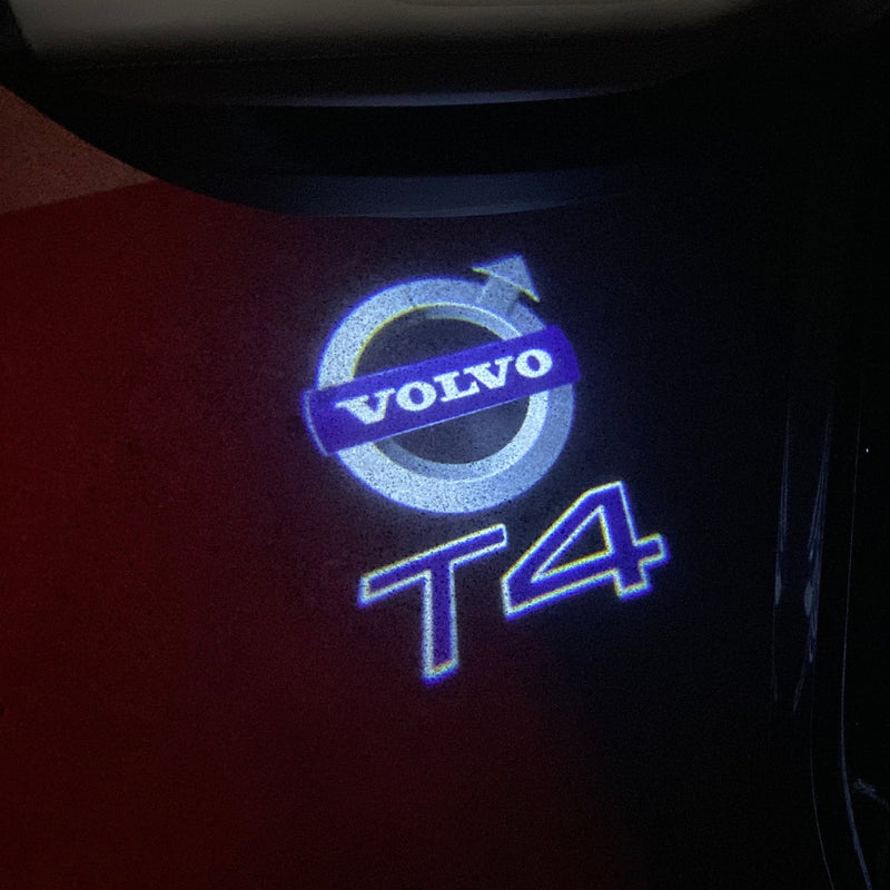 Volvo T4 LOGO PROJECROTR LIGHTS Nr.13 (quantità 1 = 2 pellicole logo / 2 luci porta) 