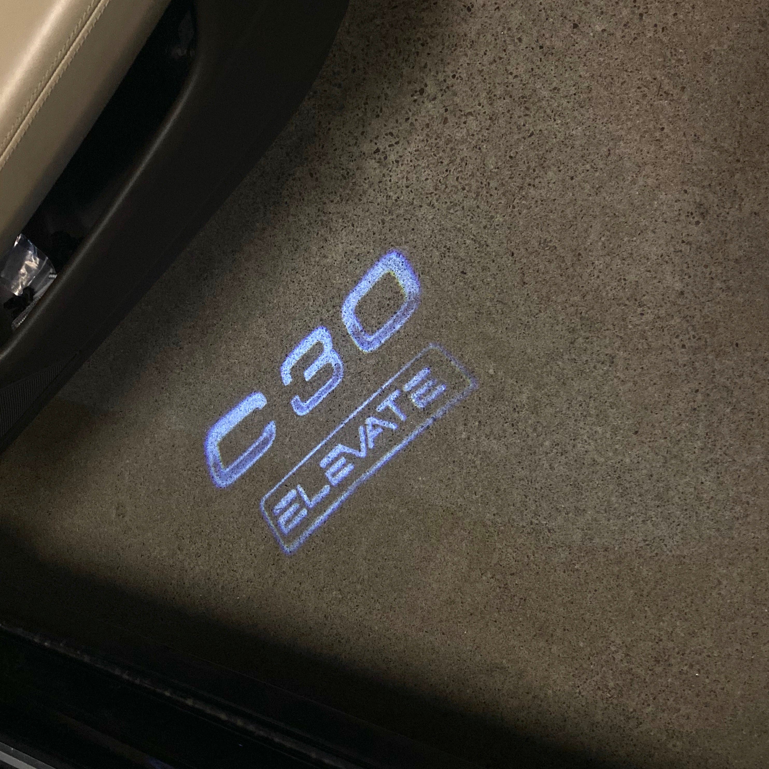 Volvo C 30 LOGO PROJECROTR LIGHTS Nr.121 (quantity  1 =  2 Logo Film /  2 door lights)