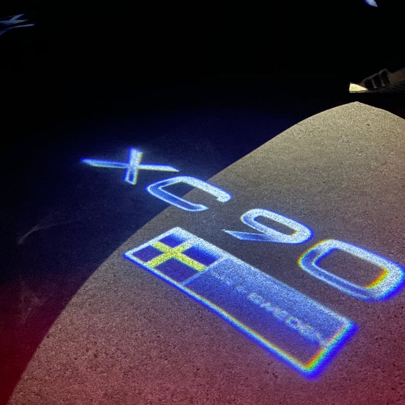 Volvo XC 90 LOGO PROJECROTR LIGHTS Nr.102 (quantity  1 =  2 Logo Film /  2 door lights)