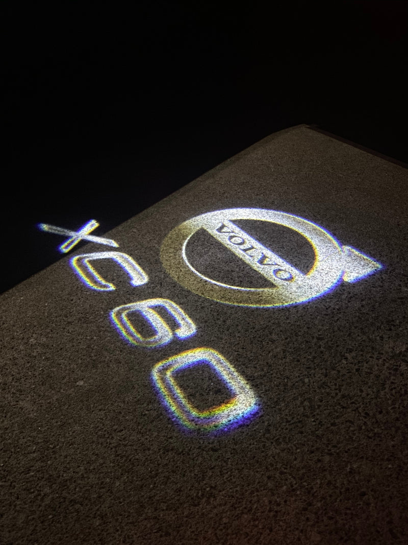 Volvo XC 60 LOGO PROJECROTR LIGHTS Nr.124 (quantity  1 =  2 Logo Film /  2 door lights)