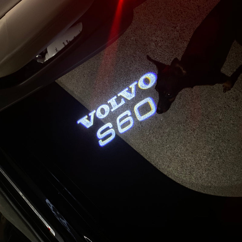 Volvo S60 LOGO PROJECROTR LIGHTS Nr.120 (Menge 1 = 2 Logofolie / 2 Türleuchten) 