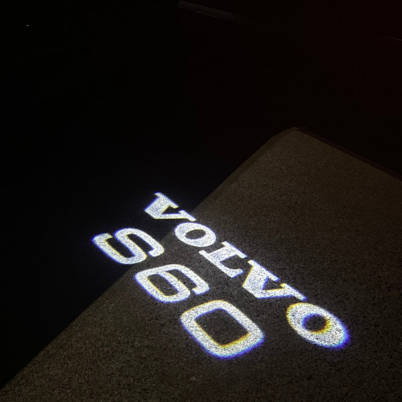 Volvo S60 LOGO PROJECROTR LIGHTS Nr.120 (Menge 1 = 2 Logofolie / 2 Türleuchten) 