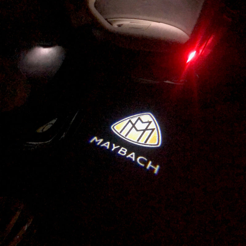 MAYBACH LOGO PROJECTOT LIGHTS Nr.1313 (quantity 1 = 2 Logo Films /2 door lights）