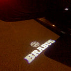 MERCEDES BENZ BRABUS LOGO PROJECTOT LIGHTS Nr.24 (quantity 1 = 1 sets/2 door lights)