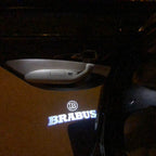 MERCEDES BENZ BRABUS LOGO PROJECTOT LIGHTS Nr.24 (quantity 1 = 1 sets/2 door lights)
