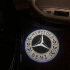 MERCEDES BENZ Original LOGO PROJECTOT LIGHTS Nr.04 (quantity 1 = 1 sets/2 door lights)