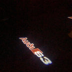 AUDI S3 LOGO PROJECTOT LIGHTS Nr.87  (quantity 1 = 2 Logo Films /2 door lights）