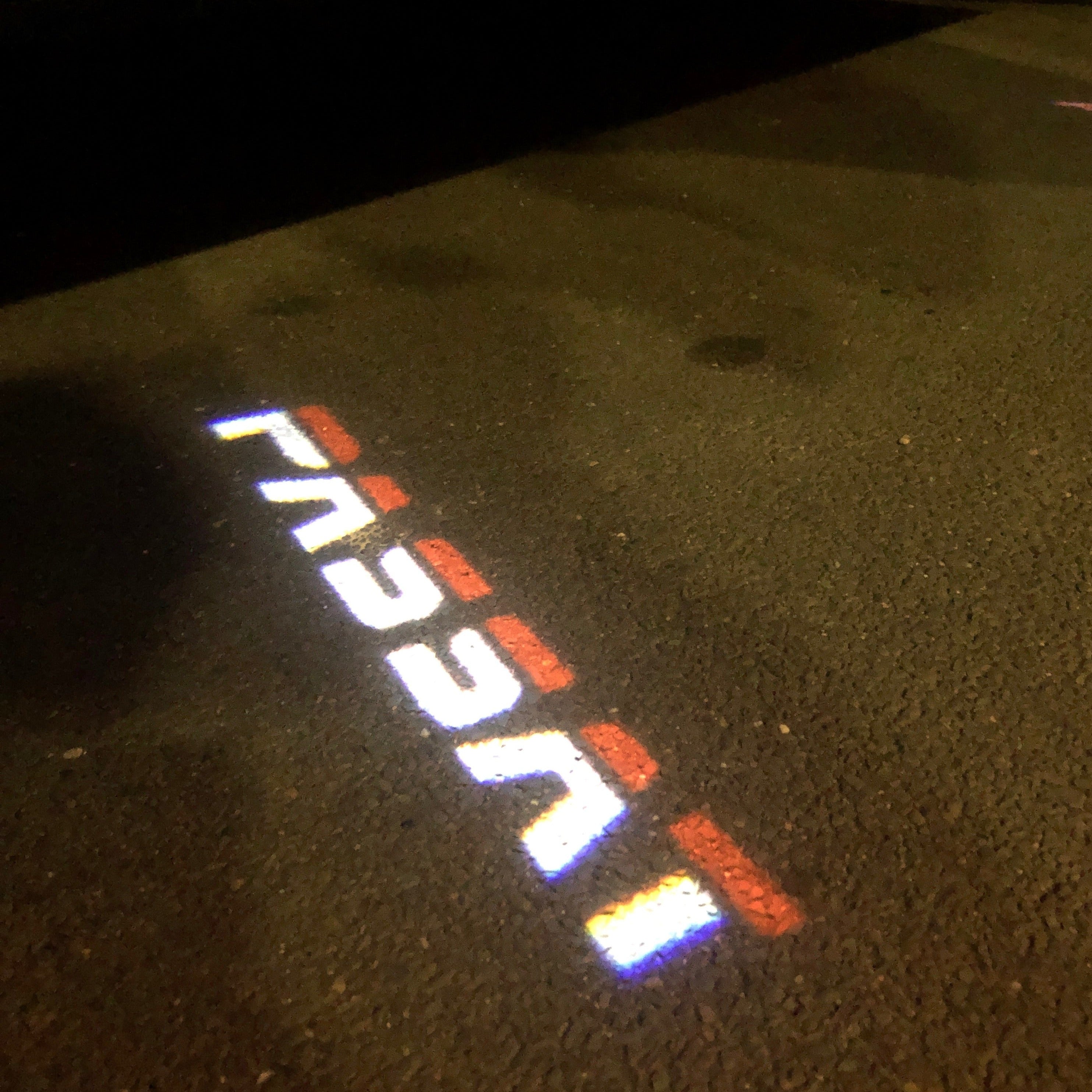 Volkswagen Door lights PASSAT Logo  Nr. 94(quantity 1 = 2 Logo Films /2 door lights）