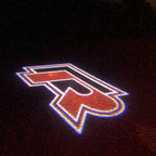 Volkswagen Door lights R Logo  Nr. 128 (quantity 1 = 2 Logo Films /2 door lights）