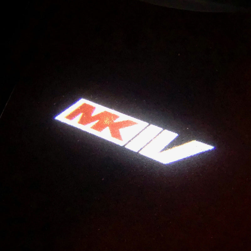 Volkswagen Türleuchten MK4 Logo Nr.101 (Menge 1 = 2 Logofolien /2 Türleuchten)