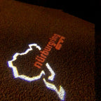 Volkswagen Door lights GTI NÜRBURGRING  Logo  Nr. 67  (quantity 1 = 2 Logo Films /2 door lights）