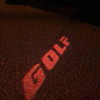 Volkswagen Door lights GOLF Logo  Nr. 49  (quantity 1 = 2 Logo Films /2 door lights）