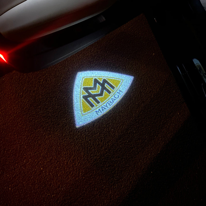 MAYBACH LOGO PROJECTOT LIGHTS Nr.1305 (Menge 1 = 2 Logofolien /2 Türleuchten）