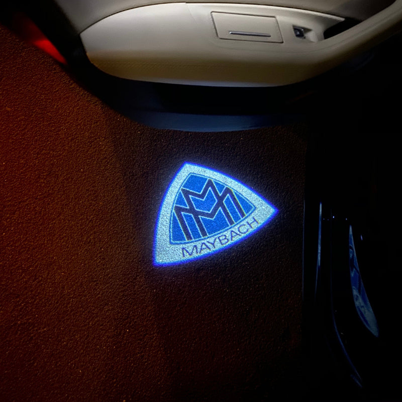 MAYBACH LOGO PROJECTOT LIGHTS Nr.1314 (Menge 1 = 2 Logofolien /2 Türleuchten）