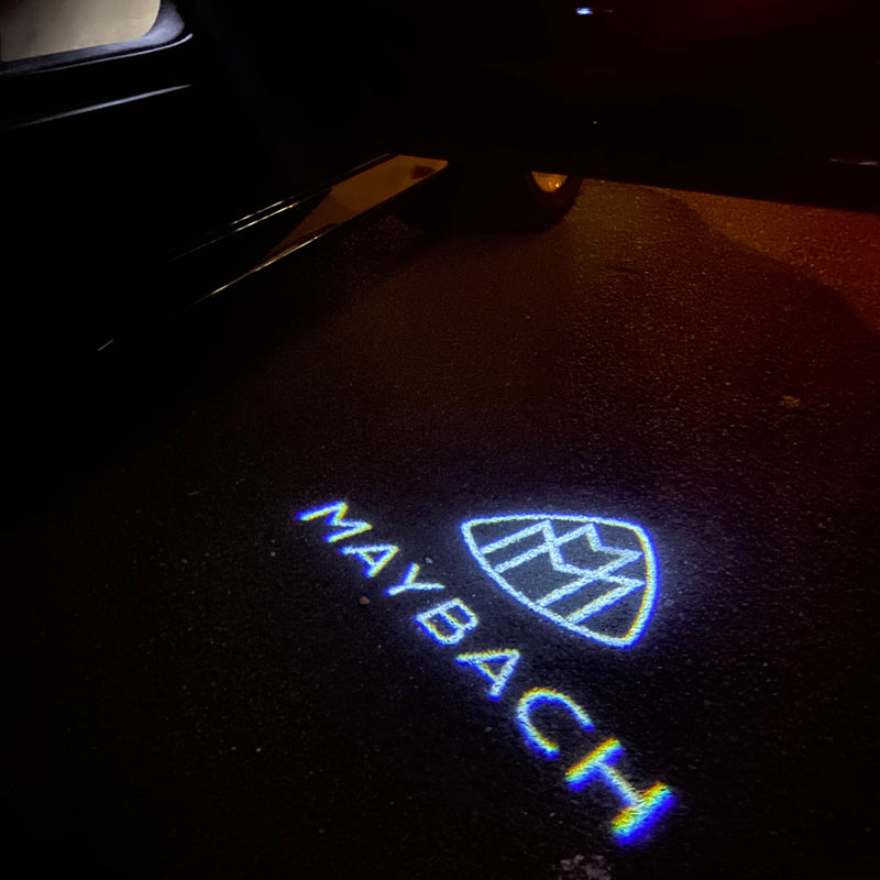 MAYBACH LOGO PROJECTOT LIGHTS Nr.1304 (quantità 1 = 2 pellicole logo /2 luci porta）