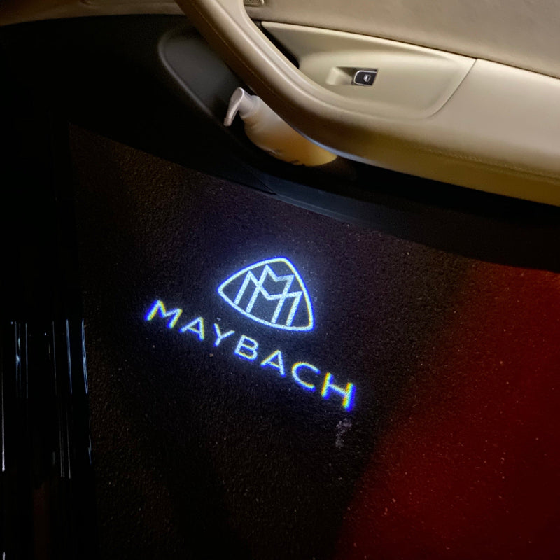 MAYBACH LOGO PROJECTOT LIGHTS Nr.1304 (quantità 1 = 2 pellicole logo /2 luci porta）