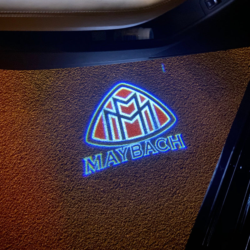 MAYBACH LOGO PROJECTOT LIGHTS Nr.1306 (quantità 1 = 2 pellicole logo /2 luci porta）