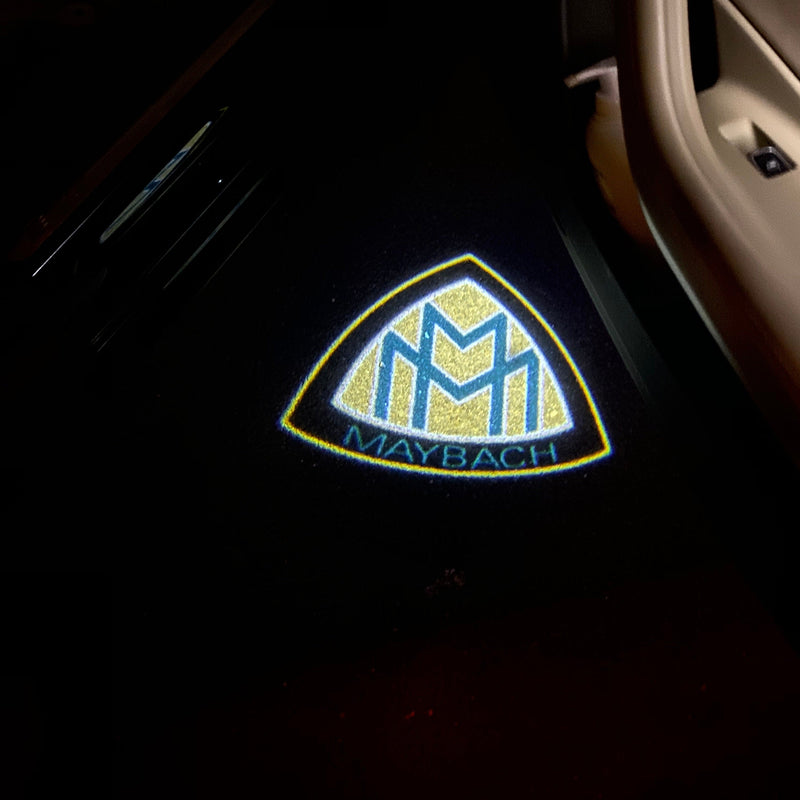 MAYBACH LOGO PROJECTOT LIGHTS Nr.1327 (quantità 1 = 2 pellicole logo /2 luci porta）