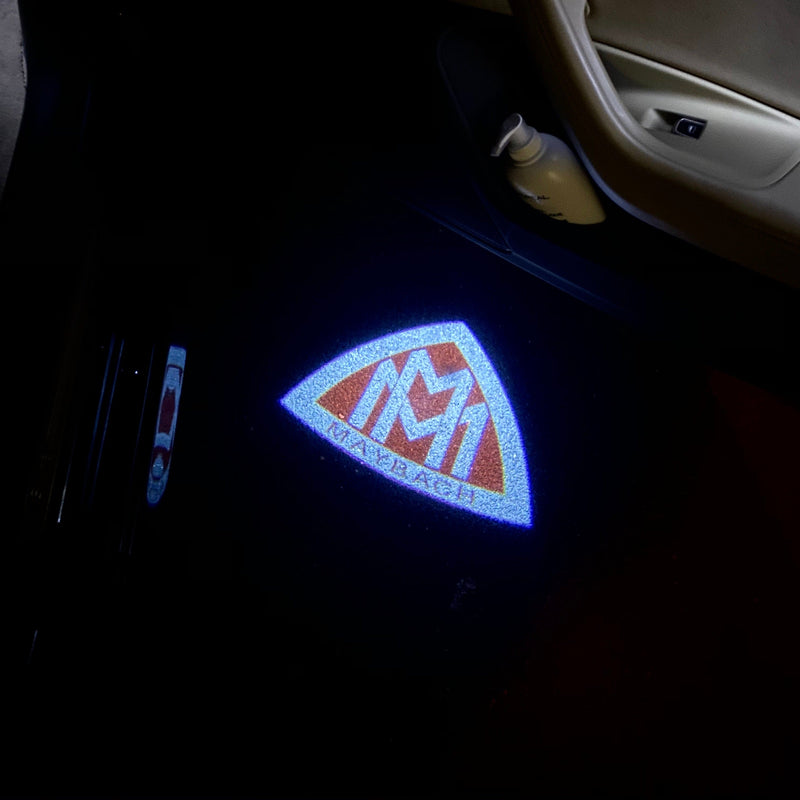 MAYBACH LOGO PROJECTOT LIGHTS Nr.1323 (quantity 1 = 2 Logo Films /2 door lights）