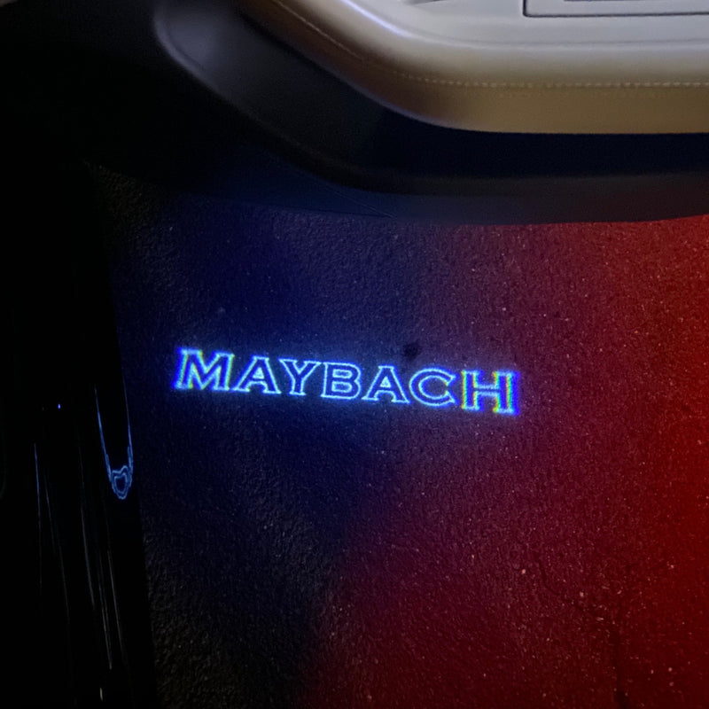 MAYBACH LOGO PROJECTOT LIGHTS Nr.1324(quantità 1 = 2 pellicole logo/2 luci porta）