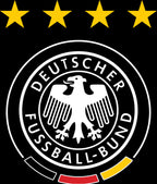 Football CLUB deutscher fussball-bund Logo door lights Nr.232  (quantity 1 = 2 Logo Films /2 door lights）