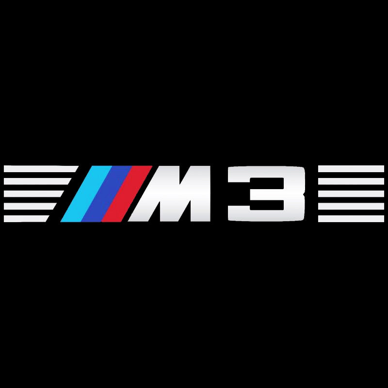 BMW  M3  LOGO PROJECTOT LIGHTS Nr.24 (quantity 1 = 1 sets/2 door lights)