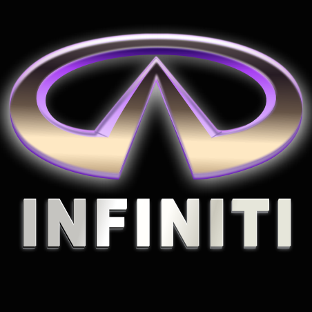 INFINITI Original LOGO PROJECROTR LIGHTS Nr.27 (Menge 1 = 1 Satz/2 Türleuchten)