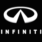INFINITI Original LOGO PROJECROTR LIGHTS Nr.01 (quantity 1 = 1 sets/2 door lights)