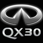 INFINITI QX 30 LOGO PROJECROTR LIGHTS Nr.46 (quantity 1 = 1 sets/2 door lights)