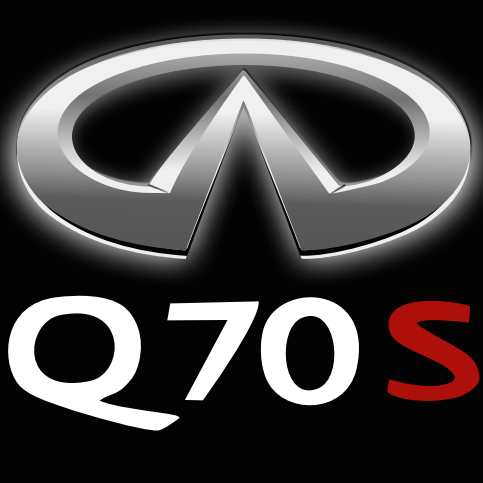 INFINITI Q70 S LOGO PROJECROTR LIGHTS Nr.48 (Menge 1 = 1 Satz/2 Türleuchten)