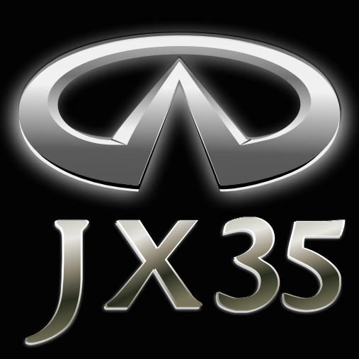 INFINITI JX35 LOGO PROJECROTR LIGHTS Nr.69 (Menge 1 = 1 Satz/2 Türleuchten)