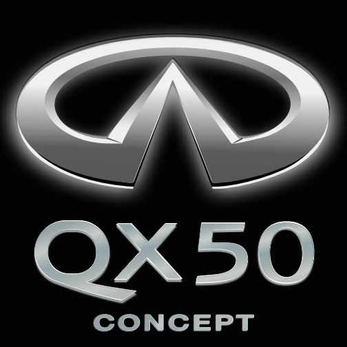INFINITI QX 50 LOGO PROJECROTR LIGHTS Nr.75 (quantity 1 = 1 sets/2 door lights)