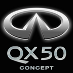 INFINITI QX 50 LOGO PROJECROTR LIGHTS Nr.75 (quantity 1 = 1 sets/2 door lights)