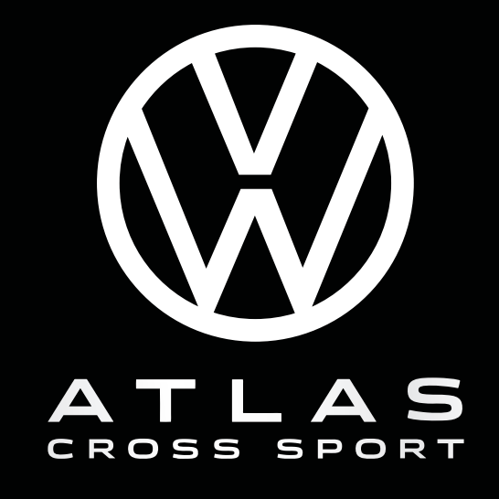 Volkswagen Türleuchten ATLAS CROSS SPORT Logo Nr. 173 (Menge 1 = 2 Logofolie / 2 Türleuchten)