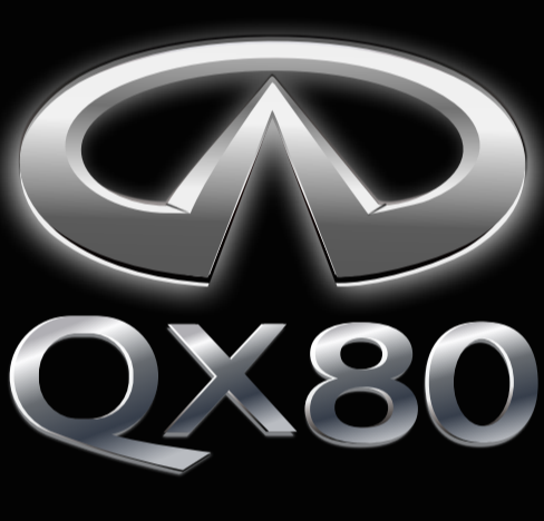 INFINITI QX80 LOGO PROJECROTR LIGHTS Nr.50 (quantity 1 = 1 sets/2 door lights)