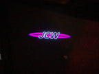 MINI JCW LOGO PROJECROTR LIGHTS Nr.118 (quantity  1 =  2 Logo Film /  2 door lights)